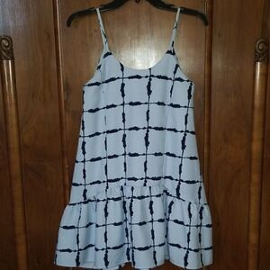 JOA Los Angeles Baby Blue/Navy Baby Doll,  xs